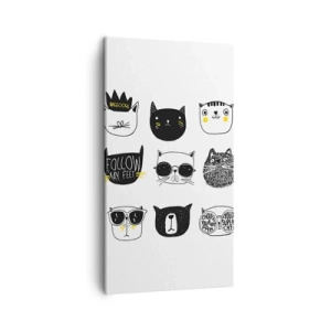 Bild auf Leinwand - Leinwandbild - Jeder andere - 45x80 cm