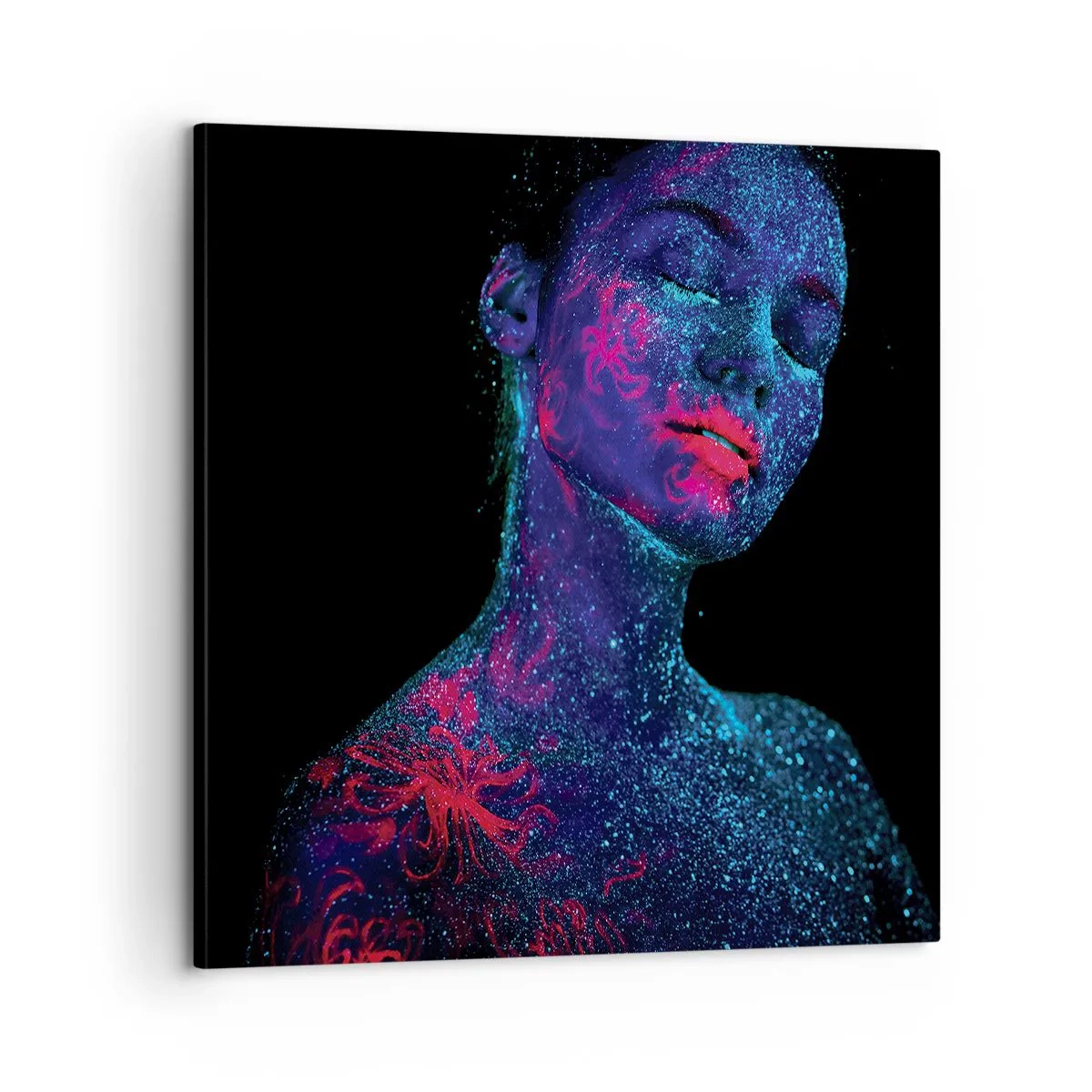 Bild auf Leinwand - Leinwandbild - Im Sternenstaub - 60x60 cm