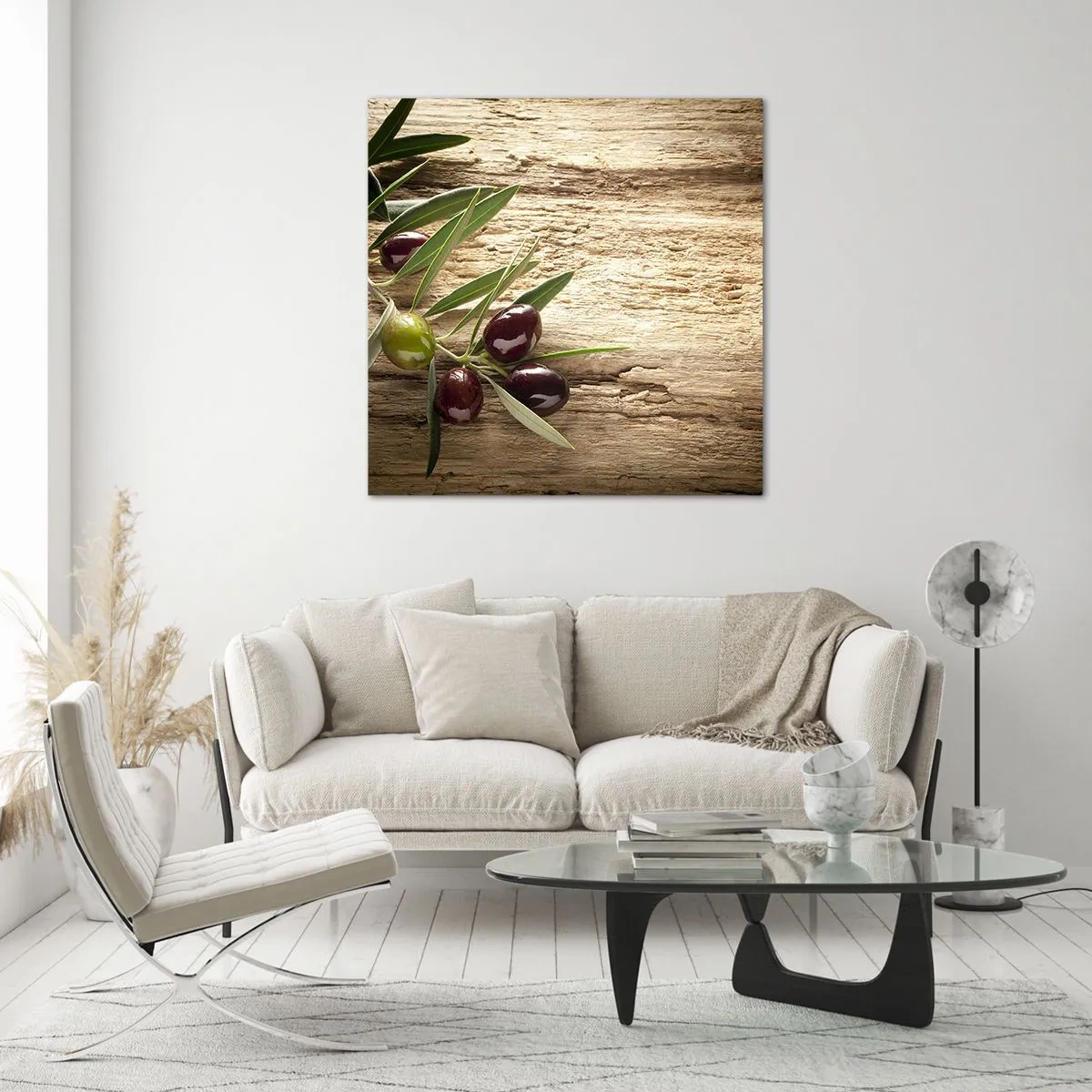 Glasbild - Bild auf glas - Direkt aus der Natur - 60x60 cm