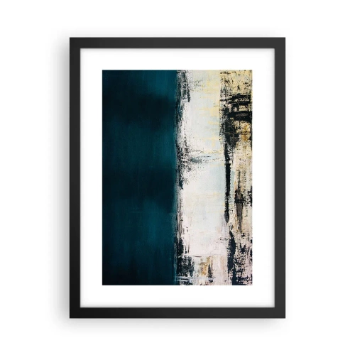 Poster in einem schwarzem Rahmen - Horizontale Komposition - 30x40 cm