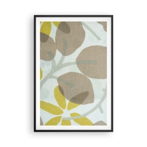 Poster in einem schwarzem Rahmen - Komposition in voller Sonne - 61x91 cm