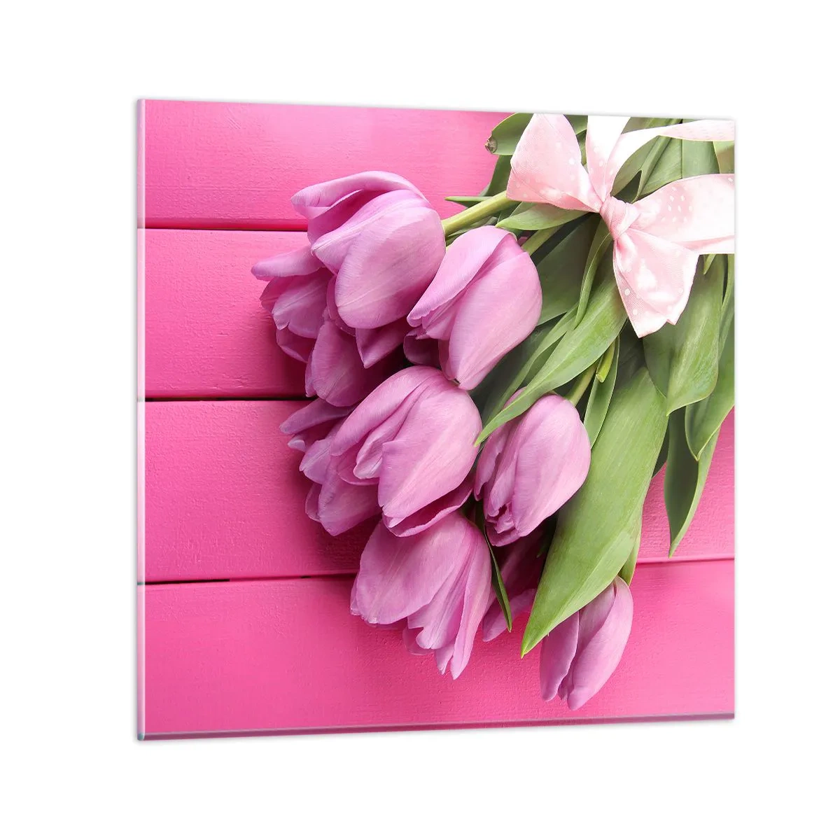 Glasbild - Bild auf glas - Nur für dich - 50x50 cm