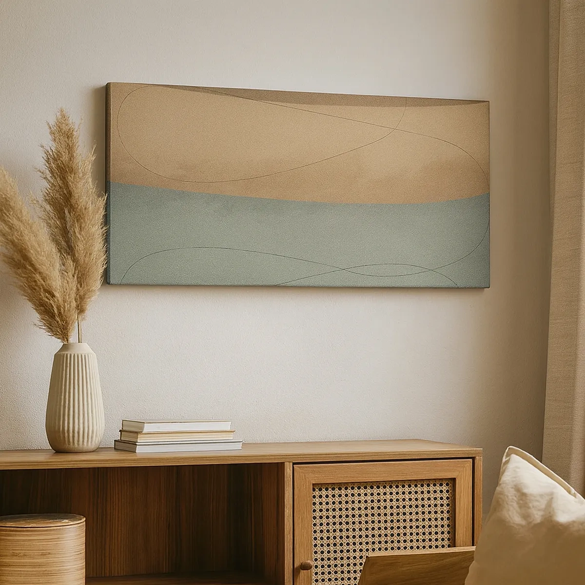 Bild auf Leinwand - Leinwandbild - Horizontale Komposition - 30x30 cm