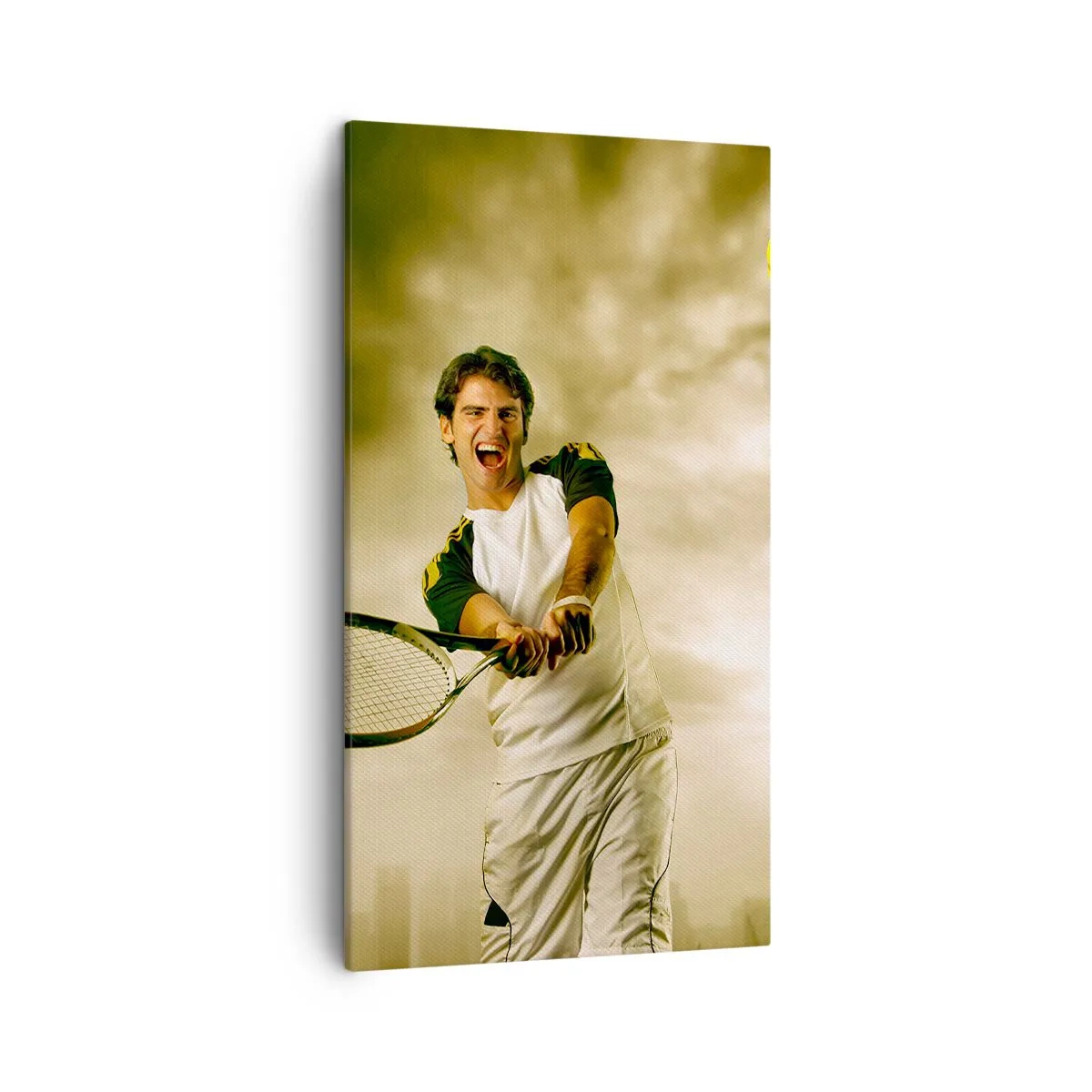 Bild auf Leinwand - Leinwandbild - Energie und Freude - 45x80 cm