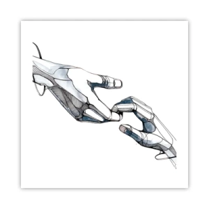 Poster - Eine gute Geste - 50x50 cm