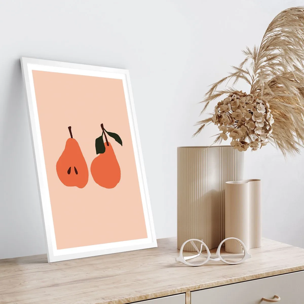 Poster in einem weißen Rahmen - Pure Süße - 30x40 cm