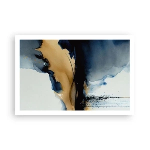 Poster - Hinter dem Vorhang - 91x61 cm