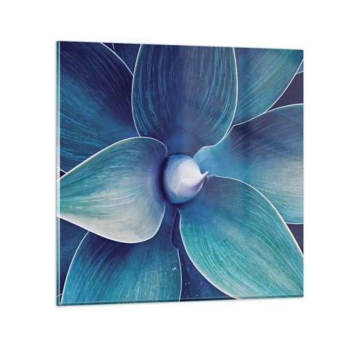 Glasbild - Bild auf glas - Bläulich vom Himmel - 30x30 cm