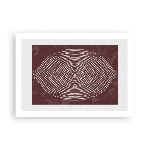 Poster - Der Raum spricht - 70x50 cm