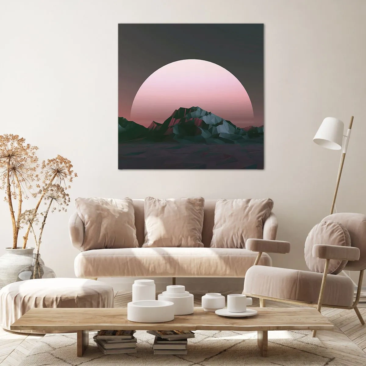 Bild auf Leinwand - Leinwandbild - In einer Nachbargalaxie - 50x50 cm