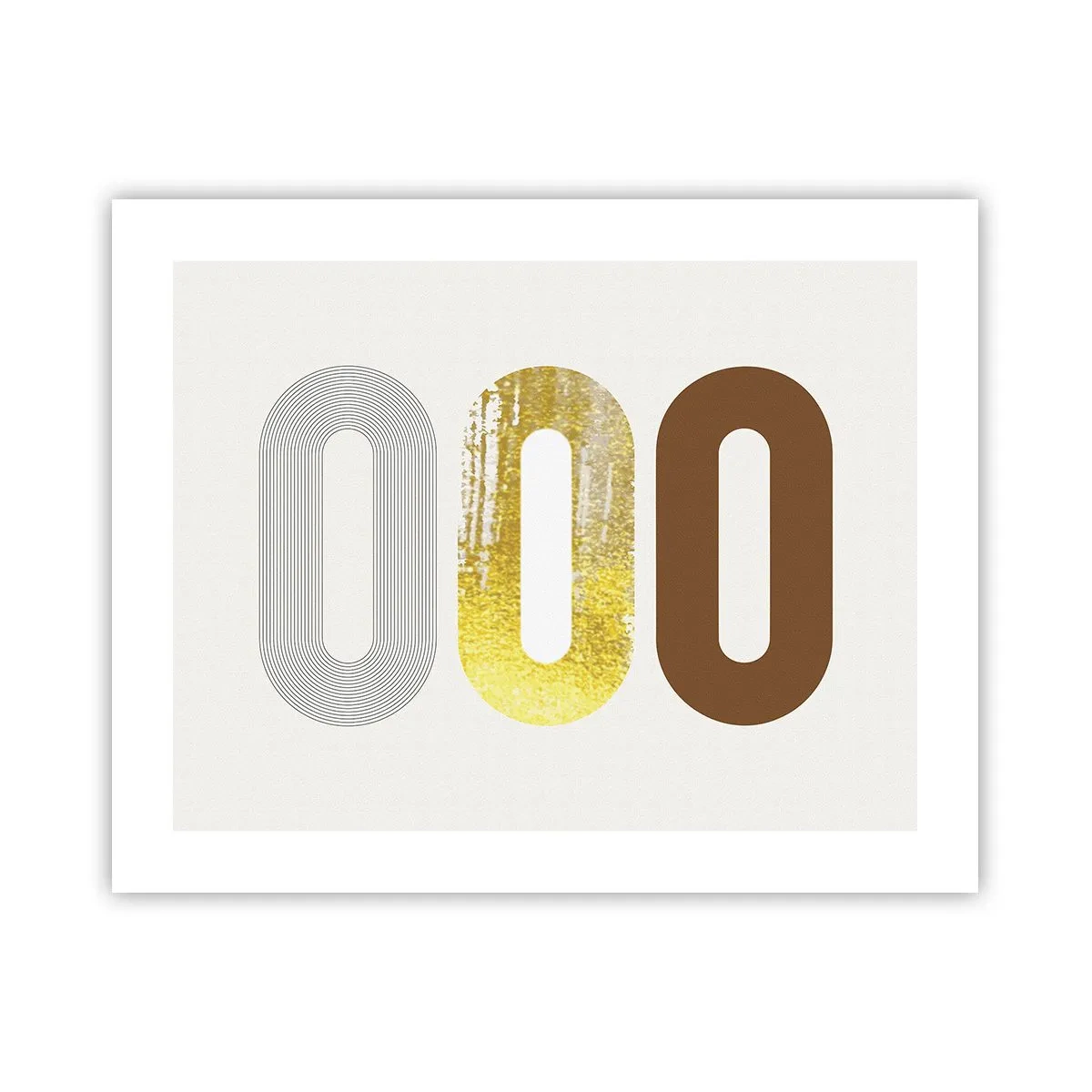 Poster - Oooh! - 50x40 cm