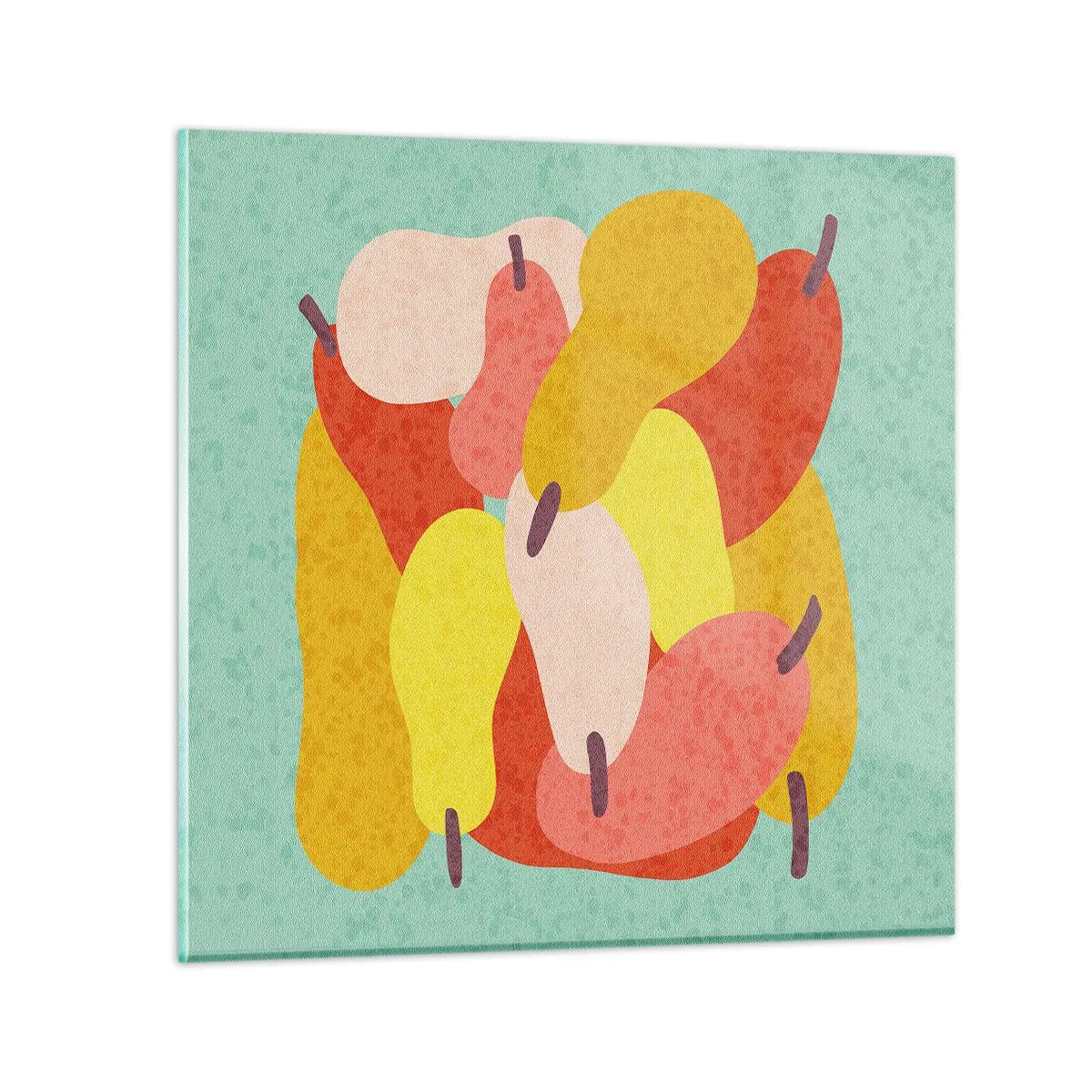 Glasbild - Bild auf glas - Probieren Sie die Sommersonne - 70x70 cm