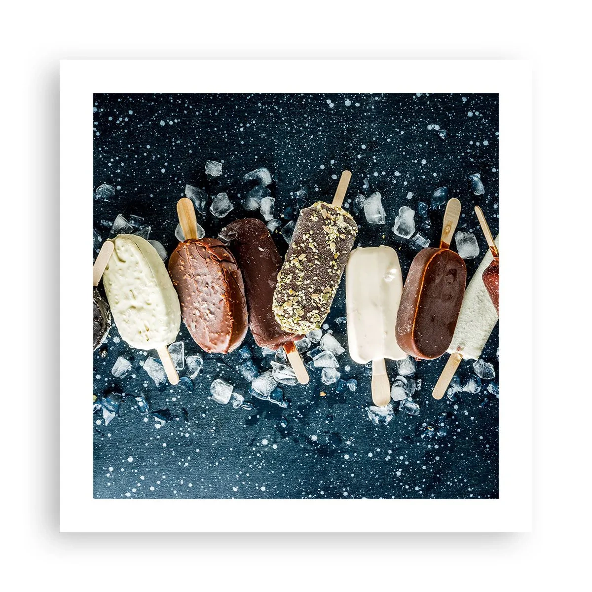 Poster - Geschmack des heißen Sommers - 50x50 cm