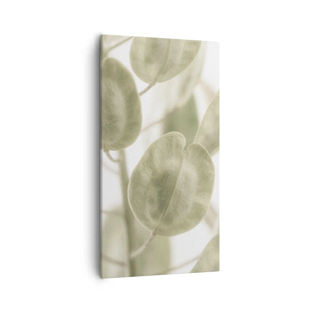 Bild auf Leinwand - Leinwandbild - Am Anfang waren Blätter... - 55x100 cm