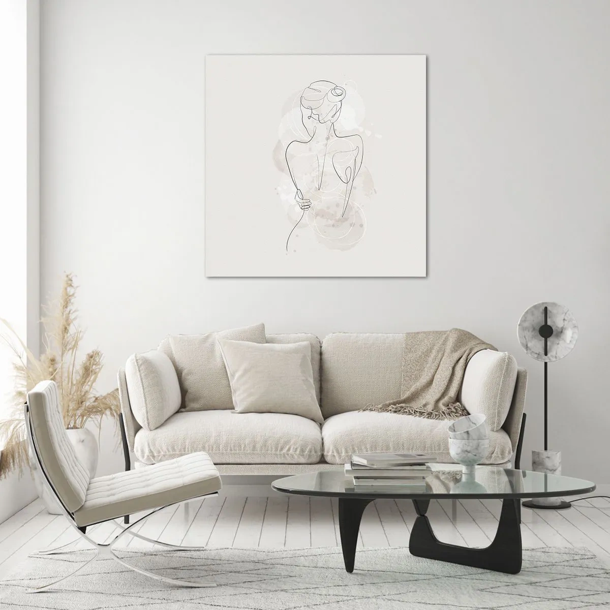 Glasbild - Bild auf glas - Wie ein sensibles Instrument - 40x40 cm