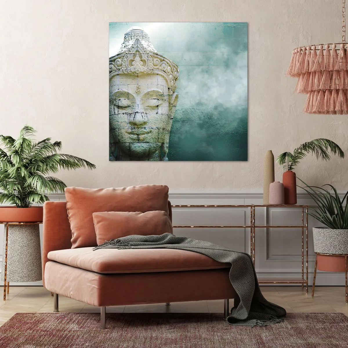 Bild auf Leinwand - Leinwandbild - Auf der Suche nach dem Licht - 60x60 cm