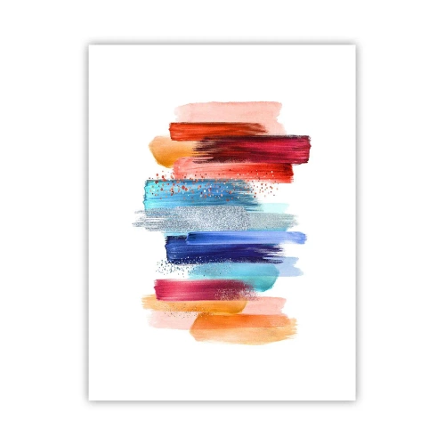 Poster - Auf und ab - 30x40 cm