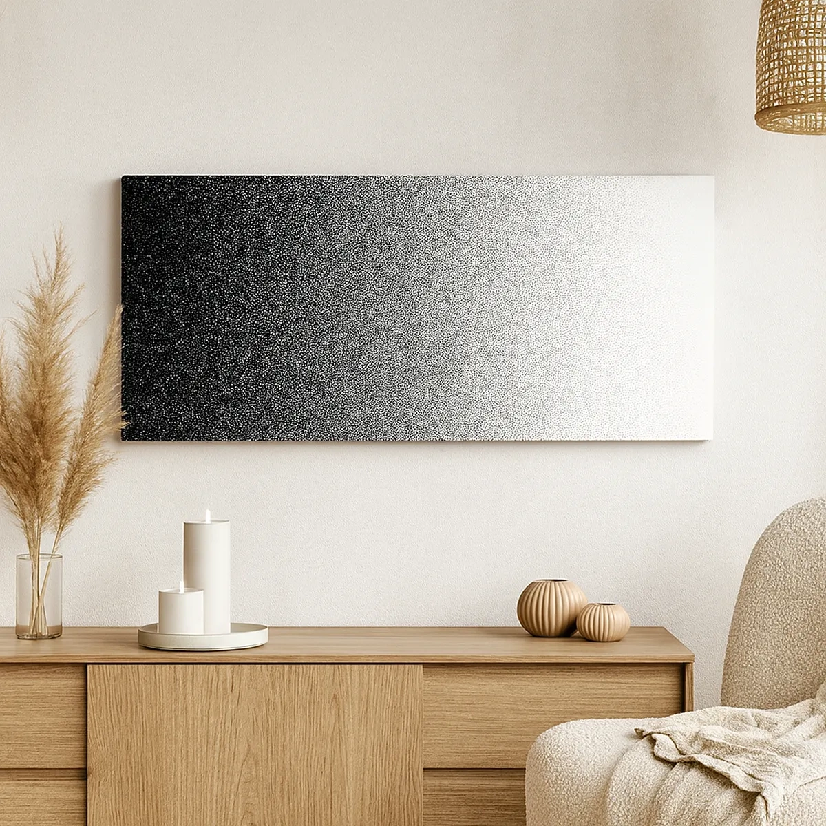 Bild auf Leinwand - Leinwandbild - Dem Licht entgegen - 30x30 cm