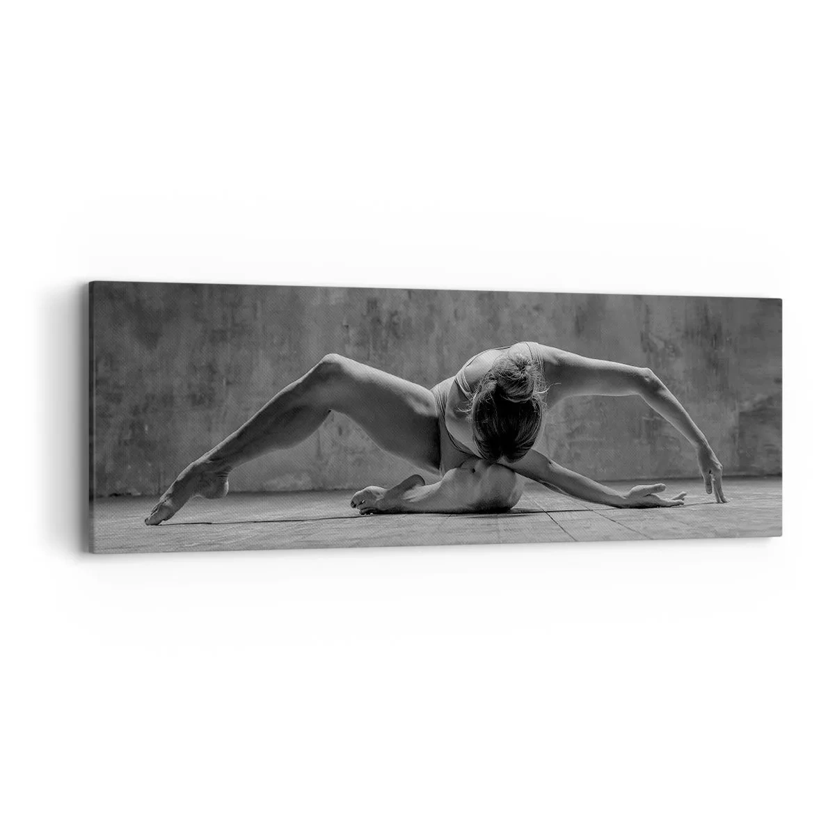 Bild auf Leinwand - Leinwandbild - Symmetrie gefunden - 90x30 cm