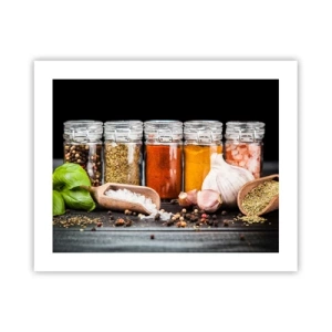 Poster - Für einen Geschmack des Lebens - 50x40 cm