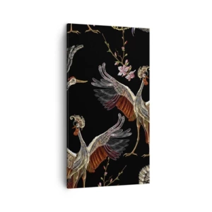 Bild auf Leinwand - Leinwandbild - Märchenvogel - 45x80 cm