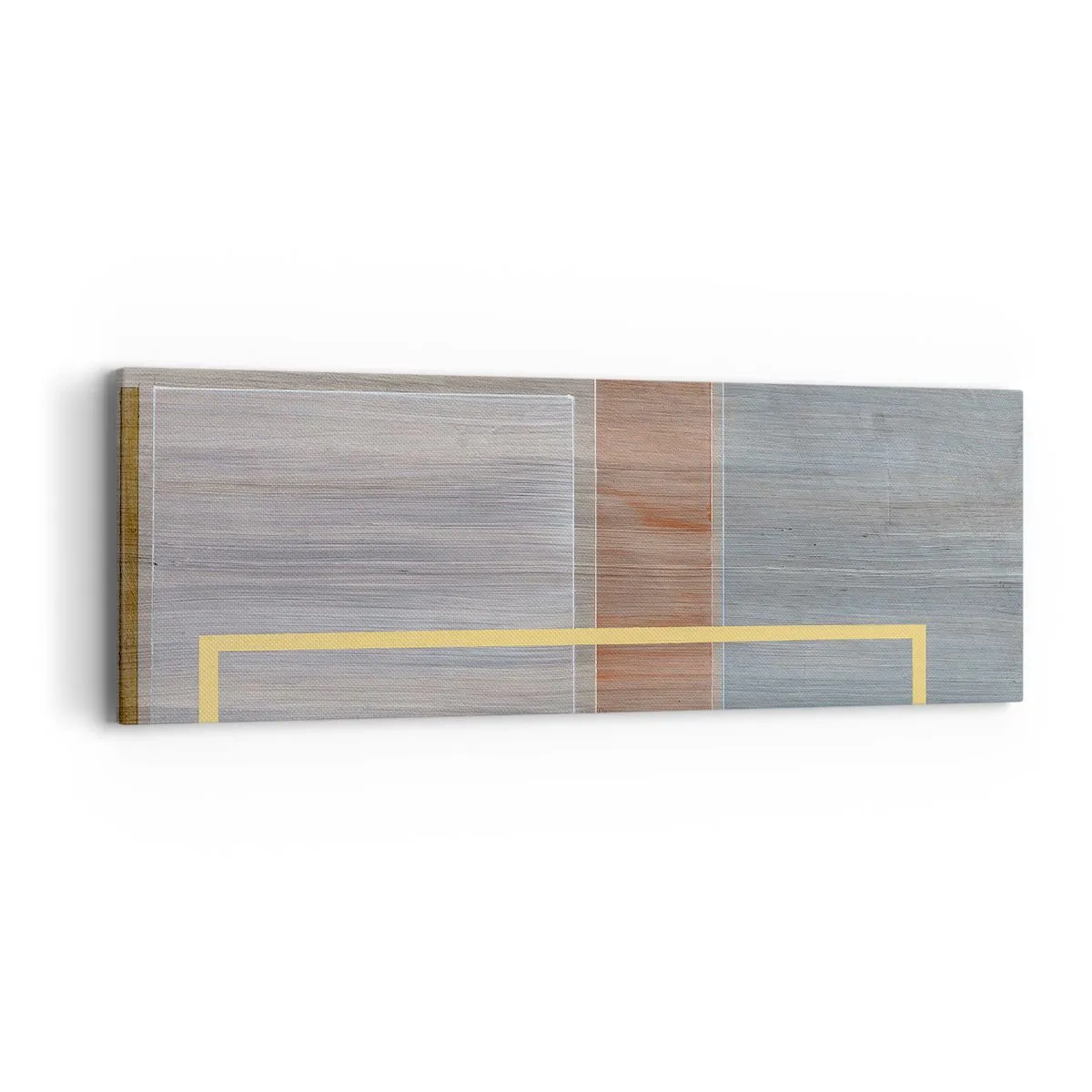 Bild auf Leinwand - Leinwandbild - Einfach und ruhig - 90x30 cm