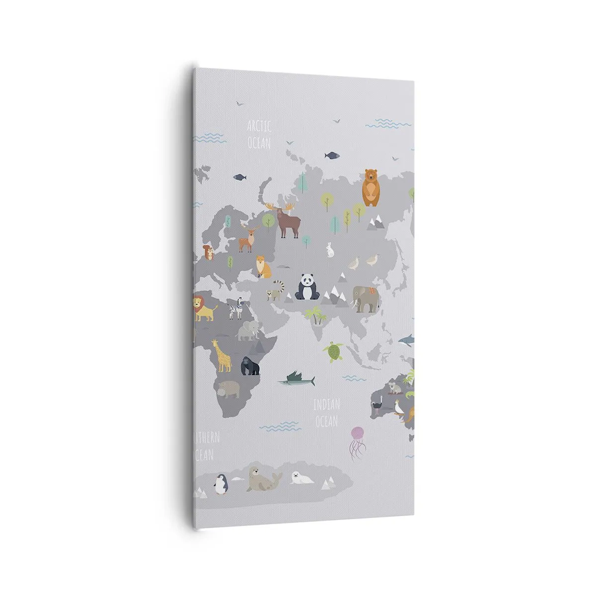 Bild auf Leinwand - Leinwandbild - Sag mir wo du herkommst ... - 65x120 cm
