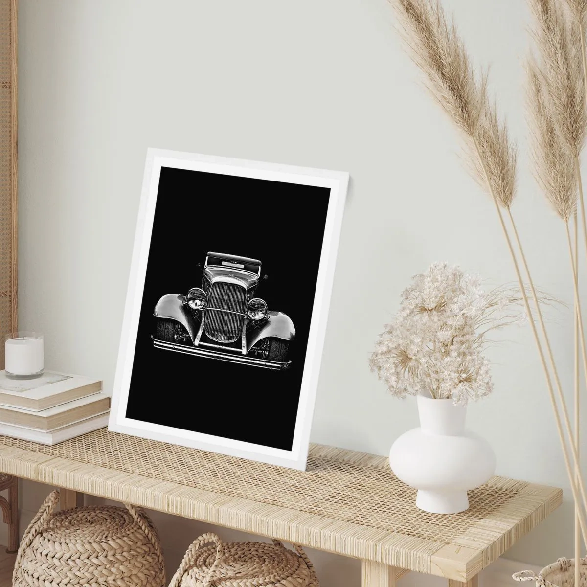 Poster in einem weißen Rahmen - Wahrer Gentleman - 50x70 cm