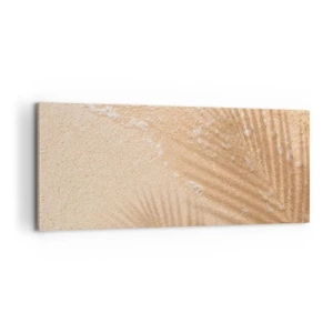 Bild auf Leinwand - Leinwandbild - Der Schatten eines heißen Sommers - 100x40 cm