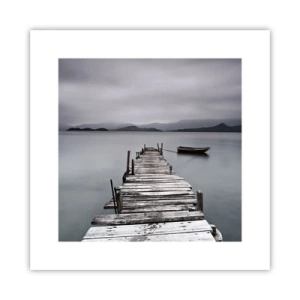 Poster - Du kannst morgen gehen - 30x30 cm