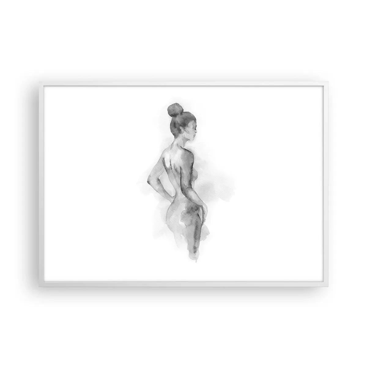 Poster in einem weißen Rahmen - Schön wie ein Gemälde - 100x70 cm