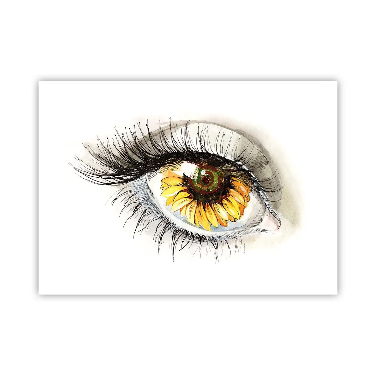 Poster - Ein Look so heiß wie der Sommer - 70x50 cm