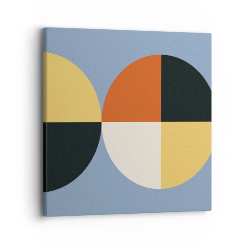 Bild auf Leinwand - Leinwandbild - Beobachte und zähle - 30x30 cm