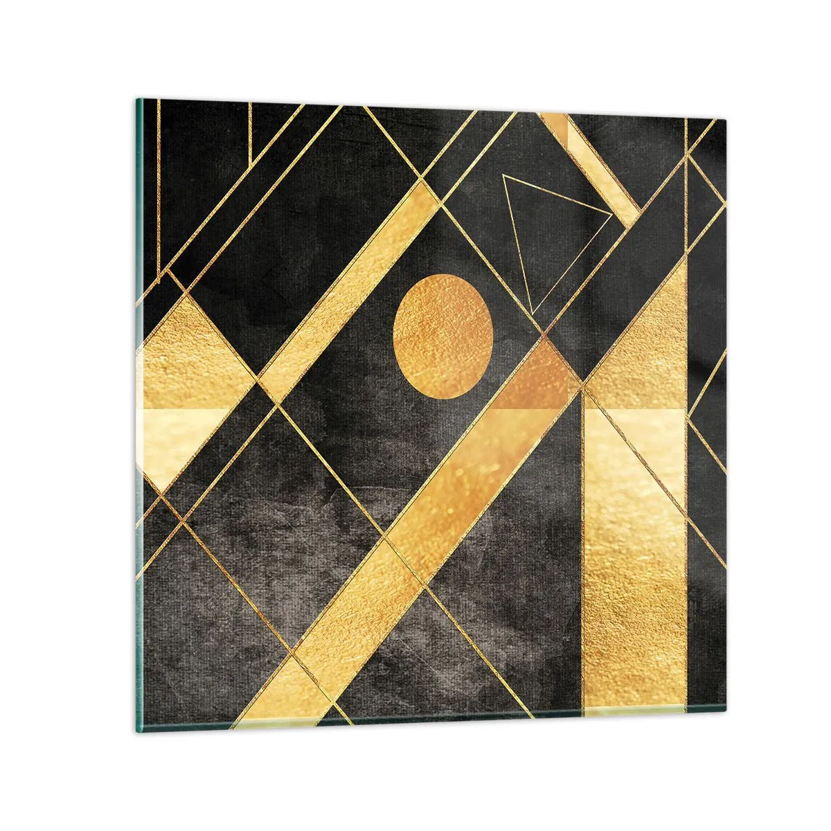 Glasbild - Bild auf glas - Die Sonne der Wüste - 50x50 cm