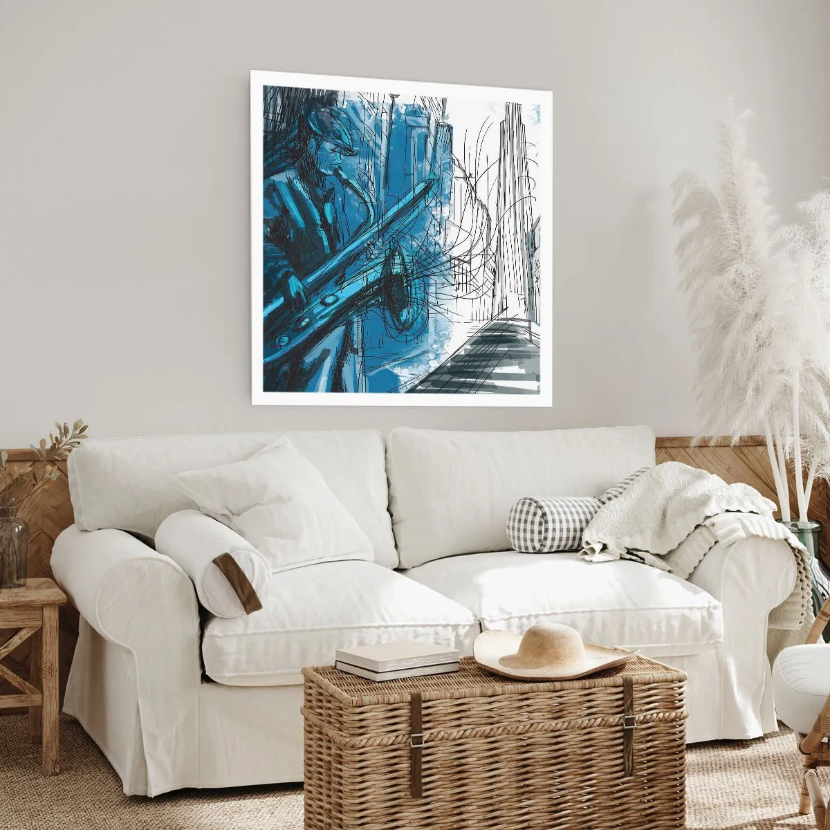 Poster - Urbane Rhapsodie - 50x50 cm