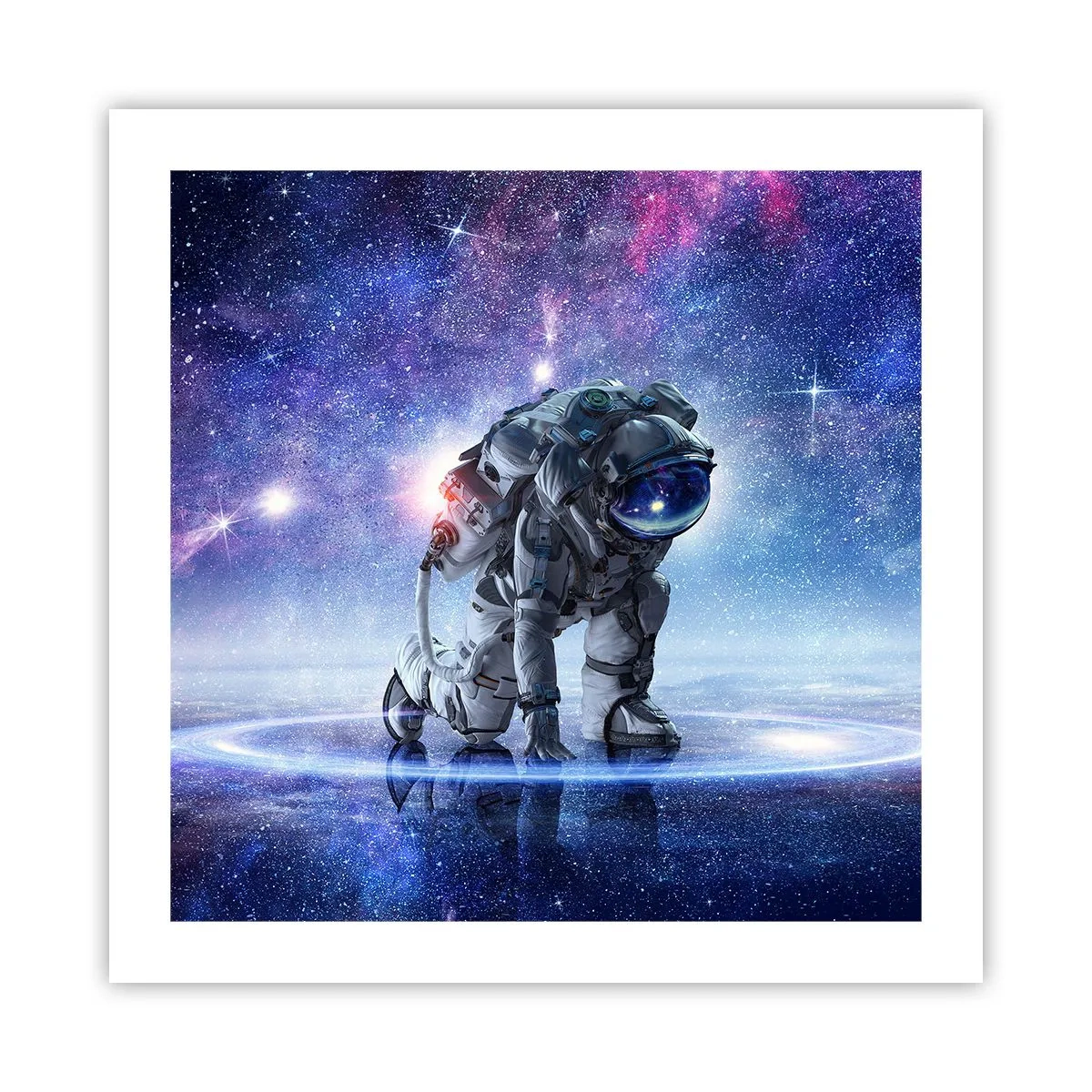 Poster - Der Sternenhimmel über mir - 50x50 cm