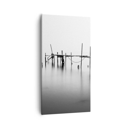 Bild auf Leinwand - Leinwandbild - Was ist, wenn es keine Welt gibt? - 55x100 cm