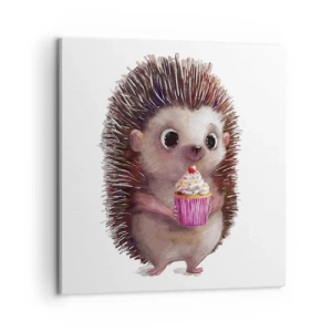 Bild auf Leinwand - Leinwandbild - Der Feiertag ist jeden Tag - 60x60 cm