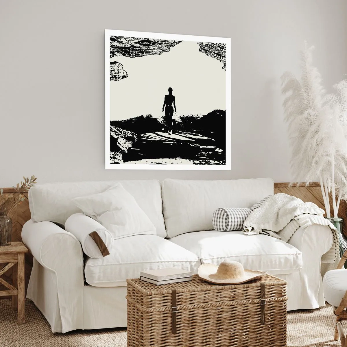 Poster - Neuer Blick - 40x40 cm