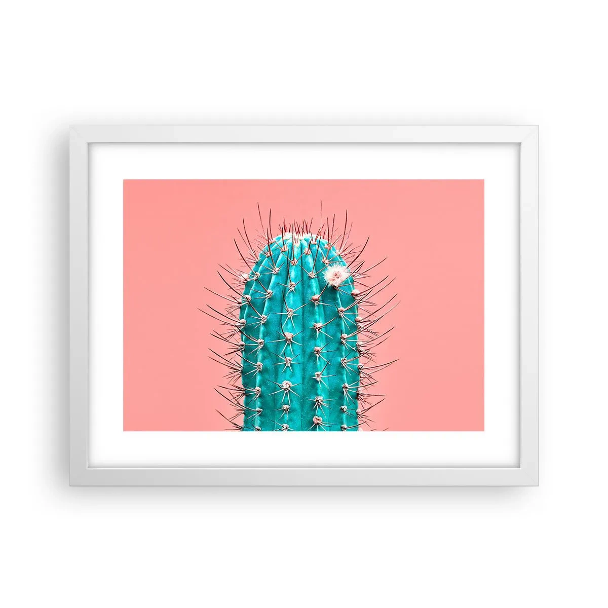 Poster in einem weißen Rahmen - Schau einfach hin - 40x30 cm