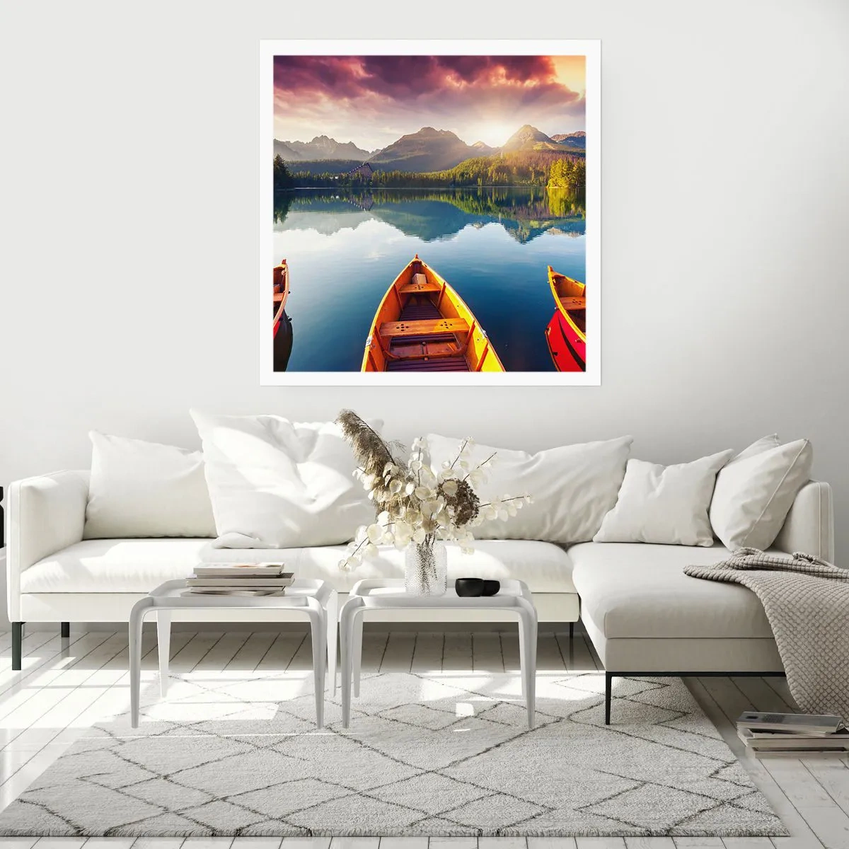 Poster - Nichts gegen die Natur - 50x50 cm