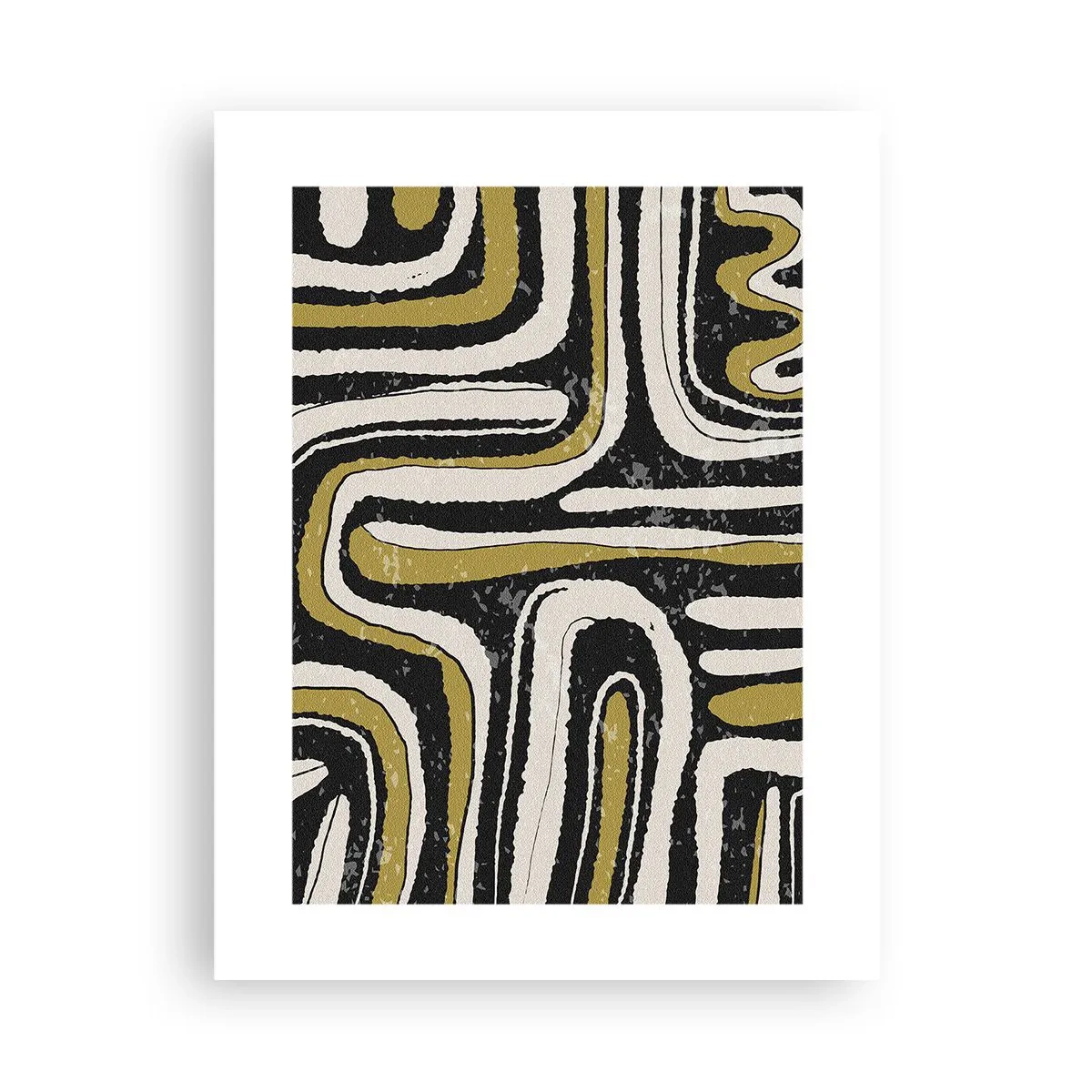 Poster - Komposition: Straßen und Gassen - 30x40 cm