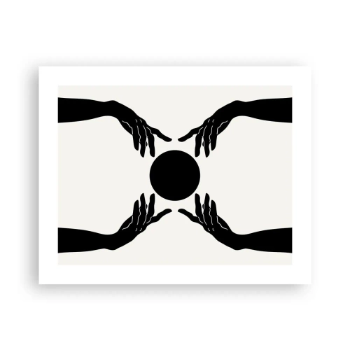 Poster - Geheimes Zeichen - 50x40 cm