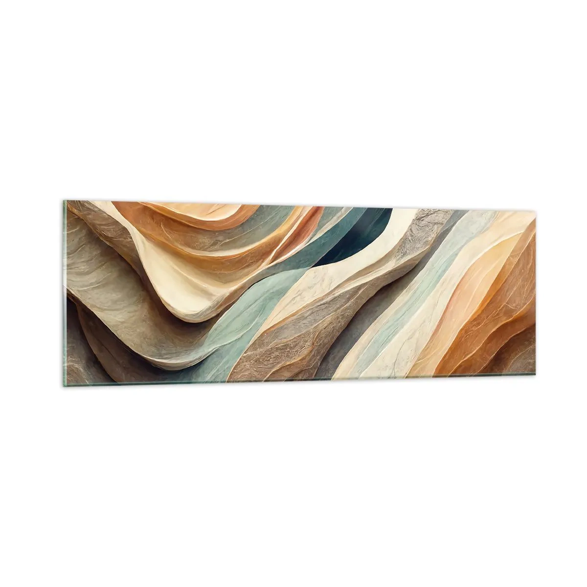 Glasbild - Bild auf glas - Moment vor der Veränderung - 90x30 cm