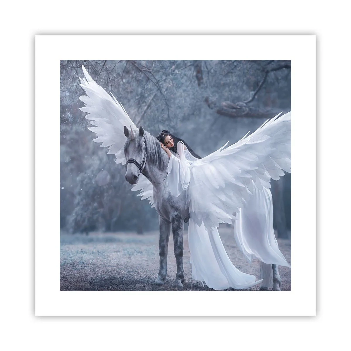 Poster - Ein inspirierter Moment - 40x40 cm