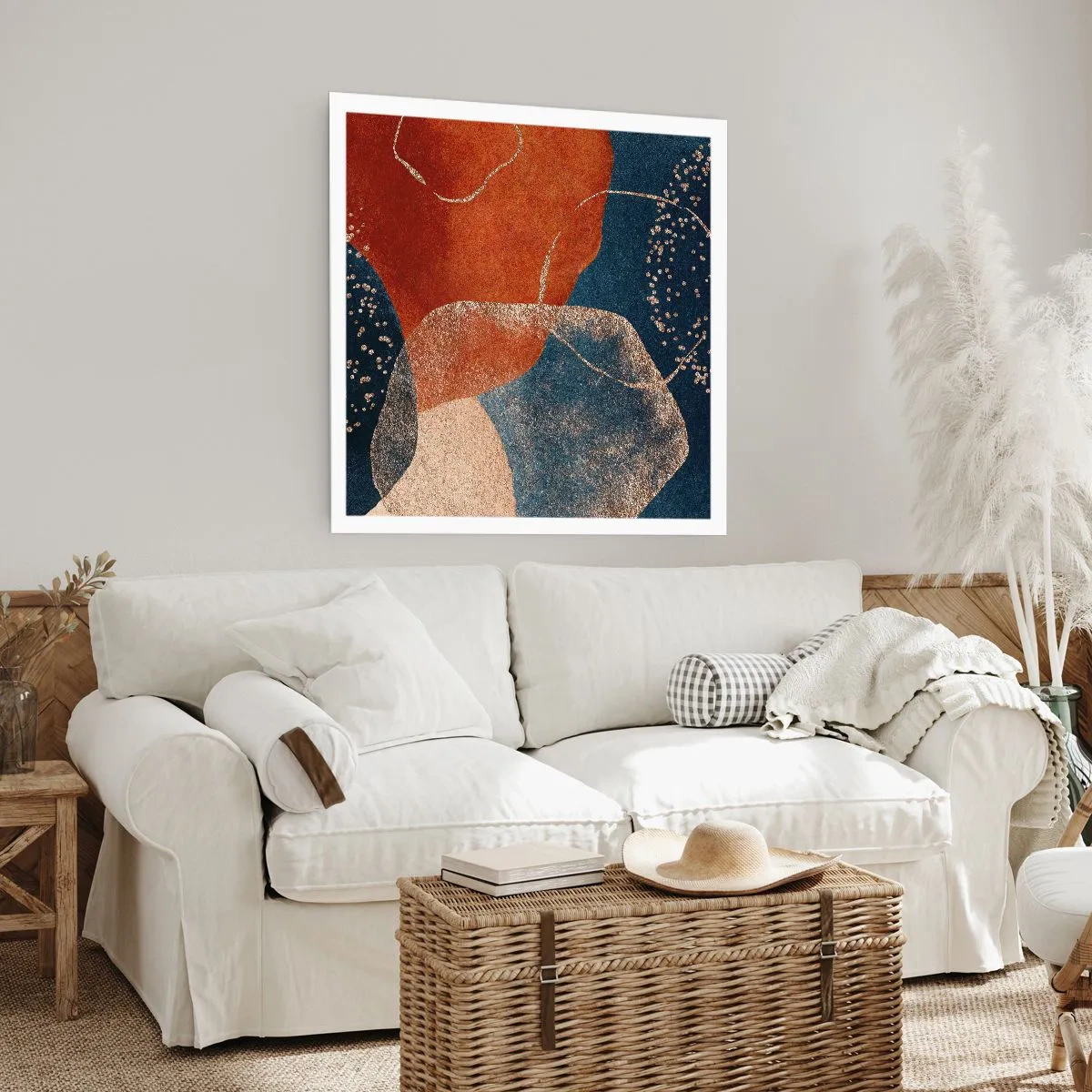 Poster - Die Leichtigkeit des Seins - 30x30 cm