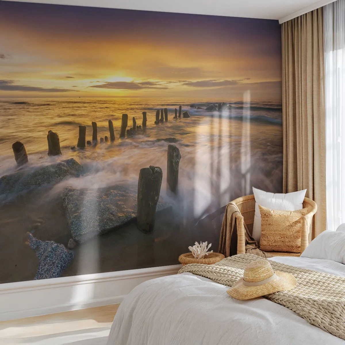 Fototapete Premium Sand - Die raue Schönheit der Ostsee - Landschaft, Ostsee, Strand - 350x256 cm