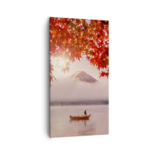 Bild auf Leinwand - Leinwandbild - Im japanischen Klima - 55x100 cm