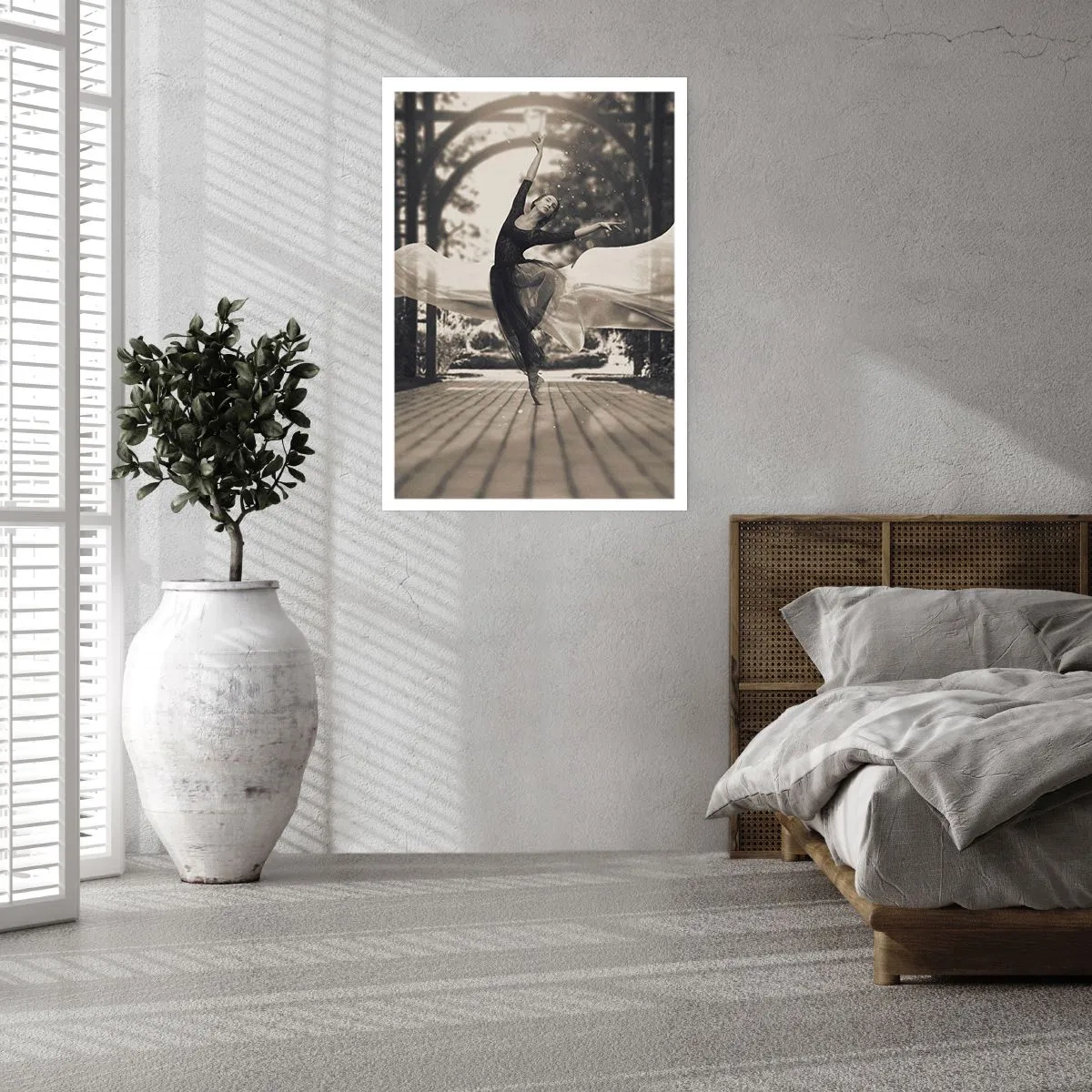 Poster - Der Tanz des Gartengeistes - 70x100 cm