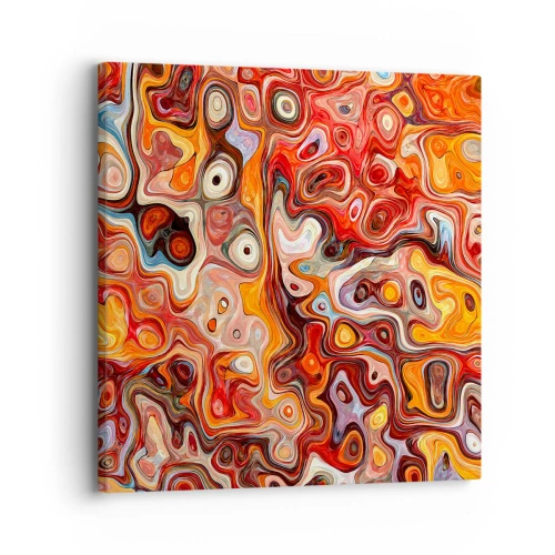 Bild auf Leinwand - Leinwandbild - Wenn die Nüsse in Honig geschmolzen sind - 30x30 cm